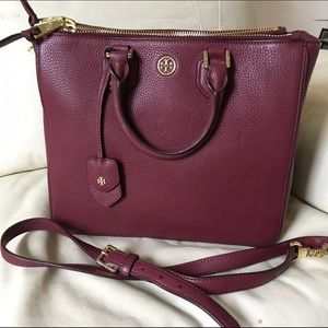 Tory Burch Robinson in Deep Berry
